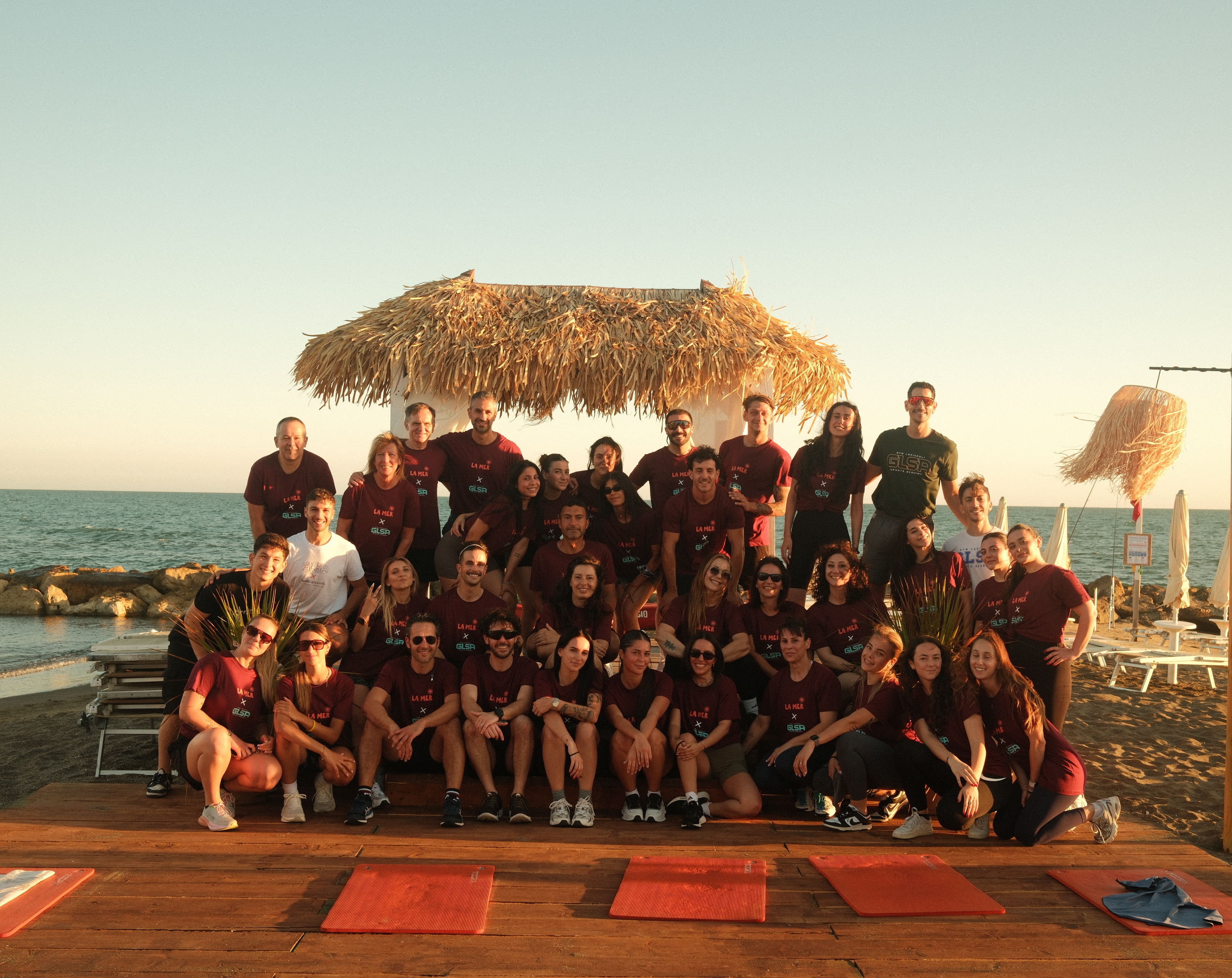 Fitness sul mare