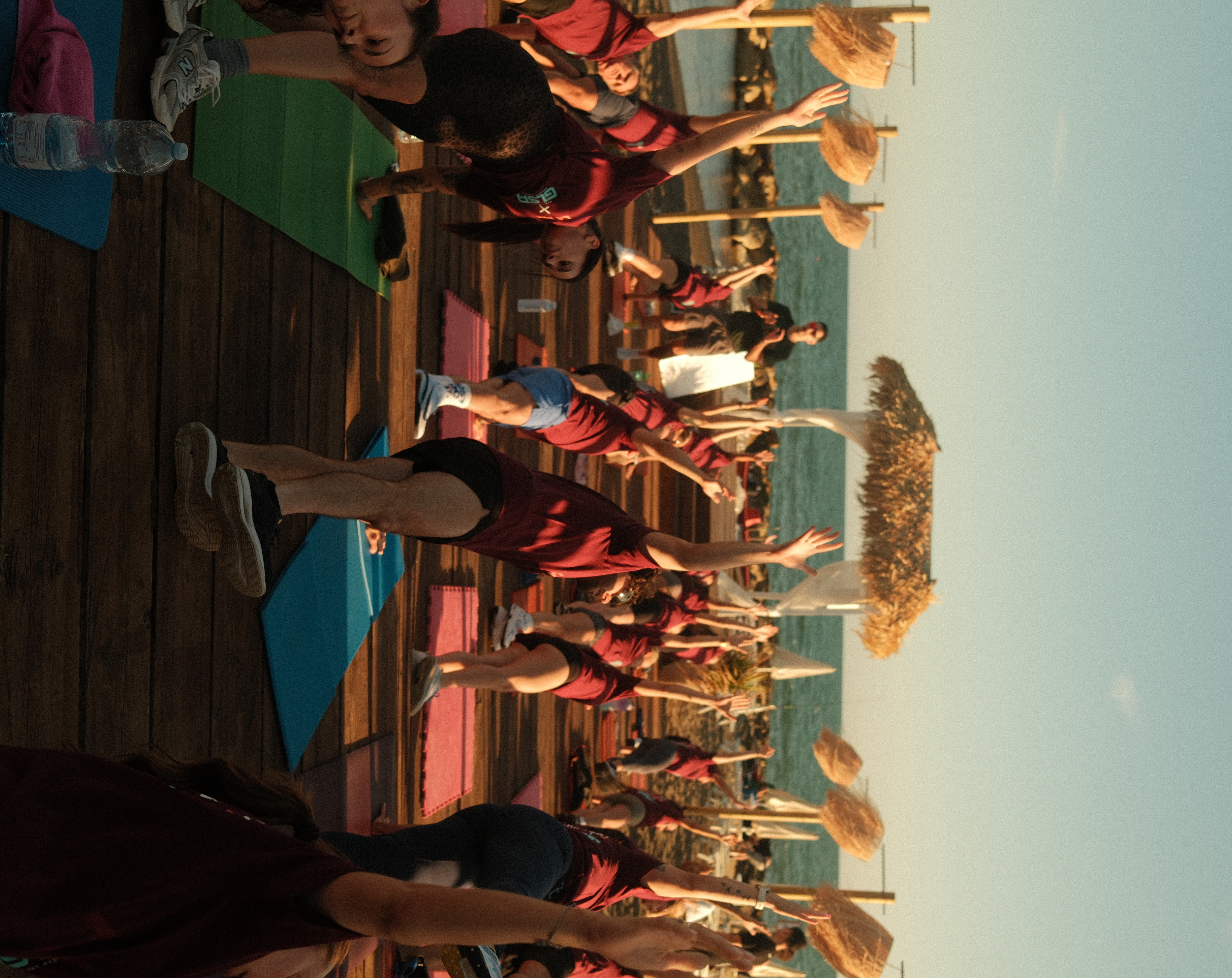 Fitness sul mare