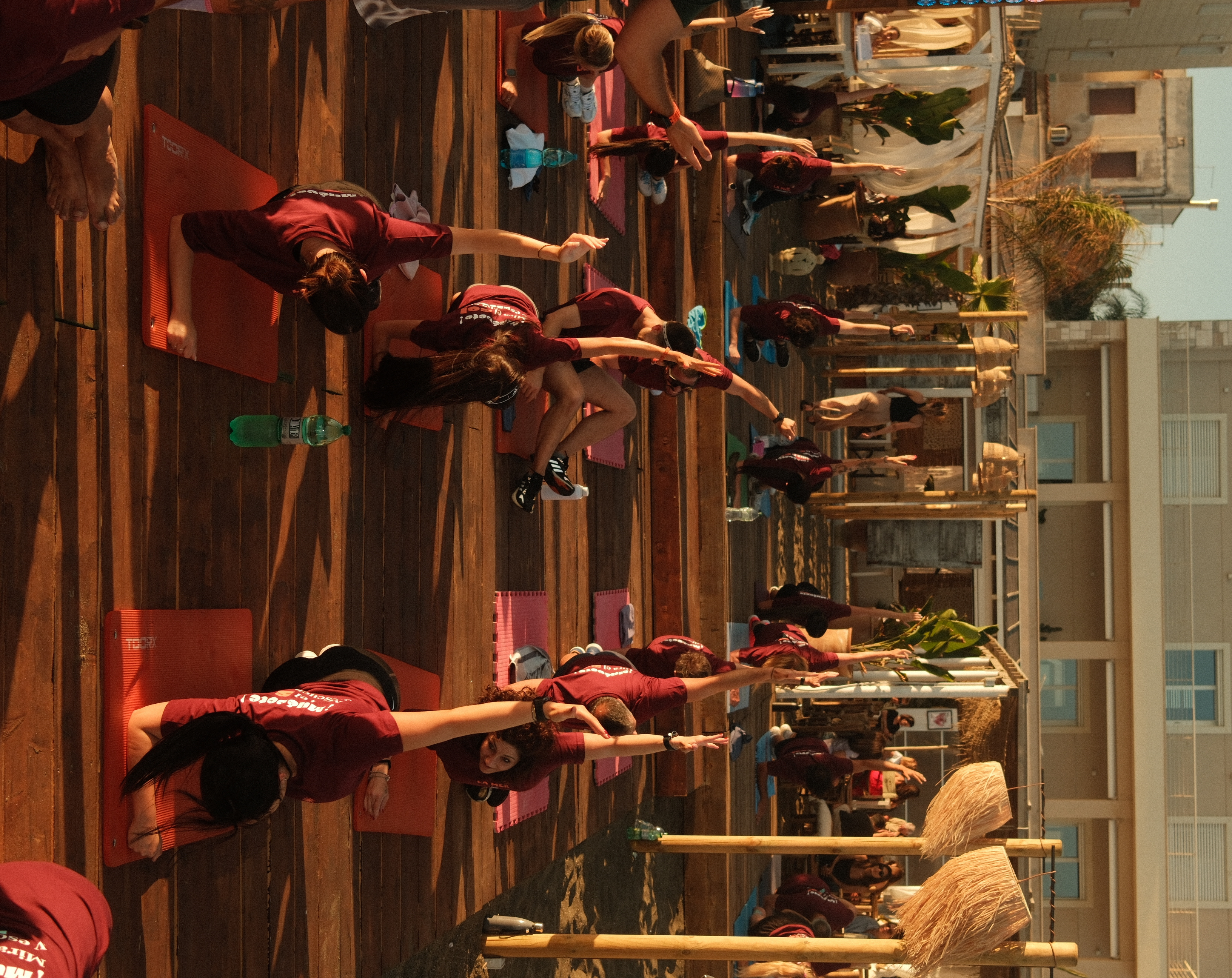 Fitness sul mare