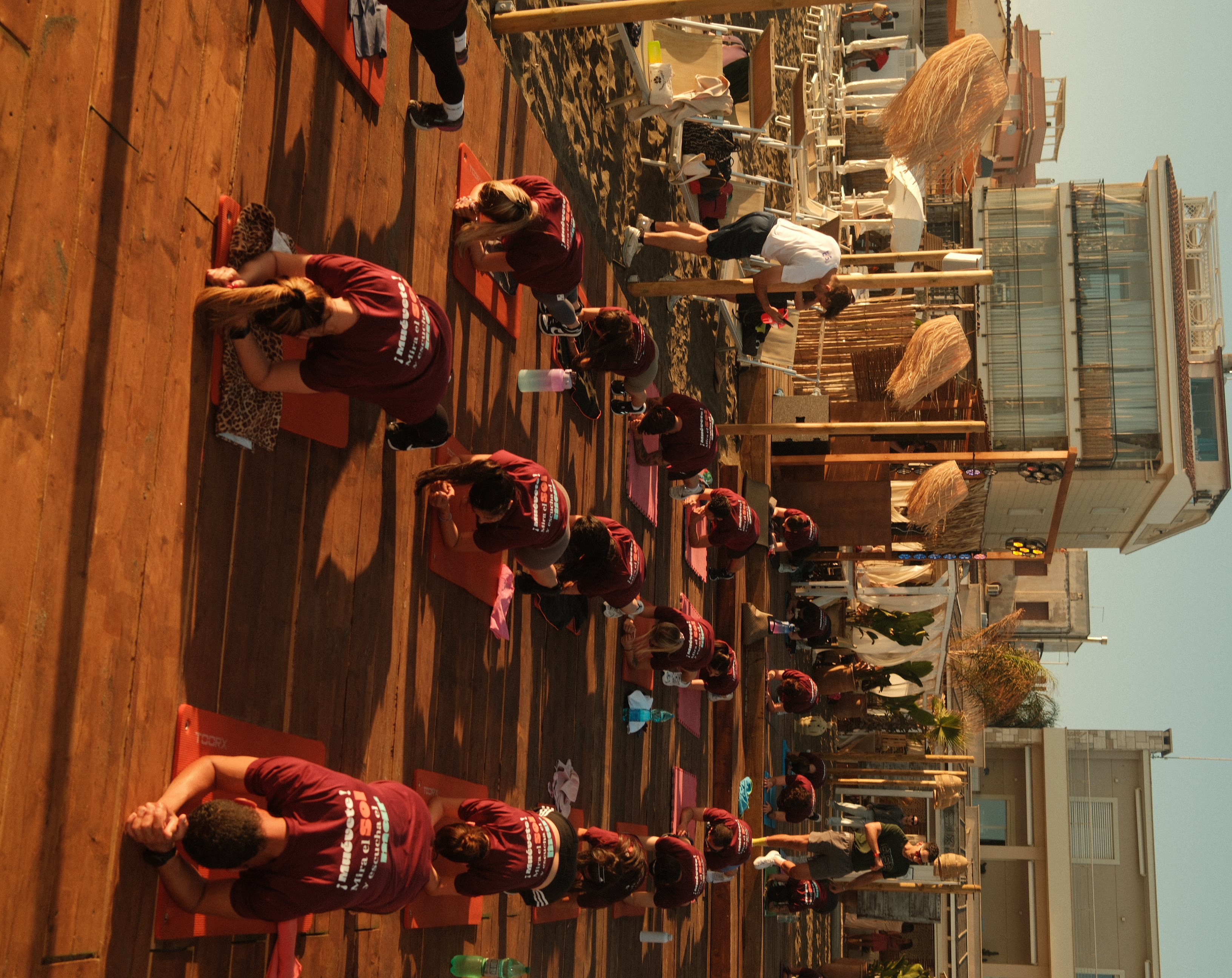 Fitness sul mare